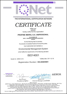 certificado aenor