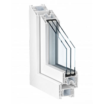 02 Ventana Kommerling 76 AD Xtrem - El Mirador PVC - Mámparas, puertas y ventanas de pvc y aluminio en Madrid Ventana Kommerling 76 AD Xtrem